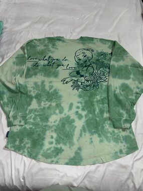 ✨ Disney Spirit Jersey Princess Tiana Tie Dye Green | Size XL ✨